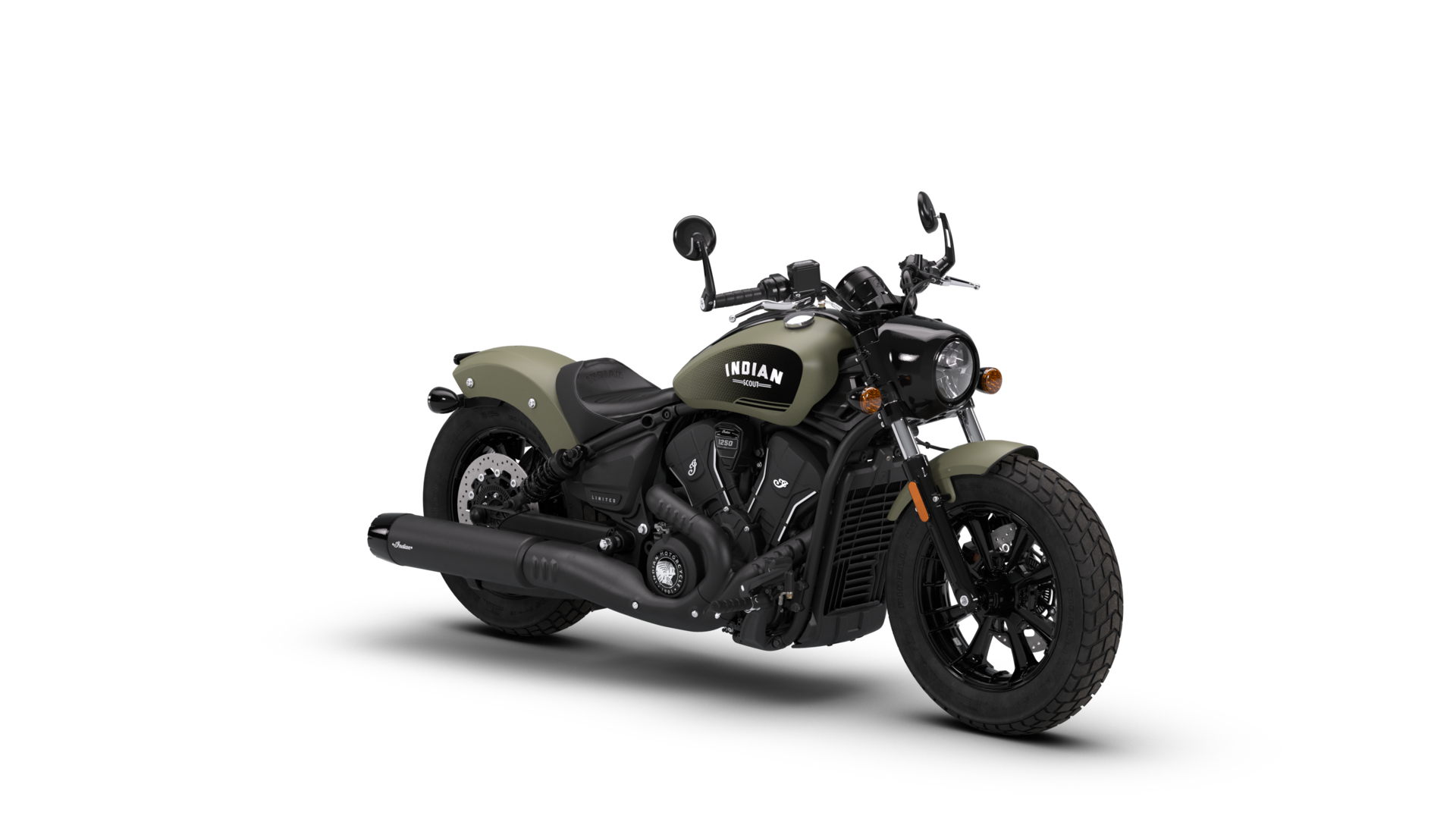 Scout Bobber Limited +Tech Moss Green Smoke